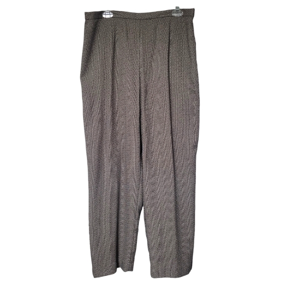 Leslie Fay 2pc Blazer Pants Set Women's Size 14 - Picture 3 of 12